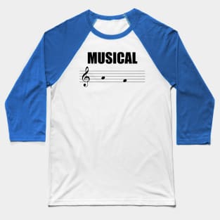 Musical AF Baseball T-Shirt